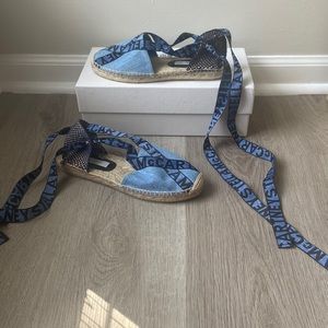 Denim Stella McCartney Espadrille Flats